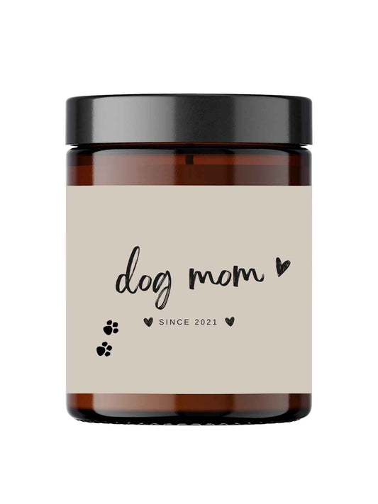 Duftkerze Dog Mom (personalisierbar)